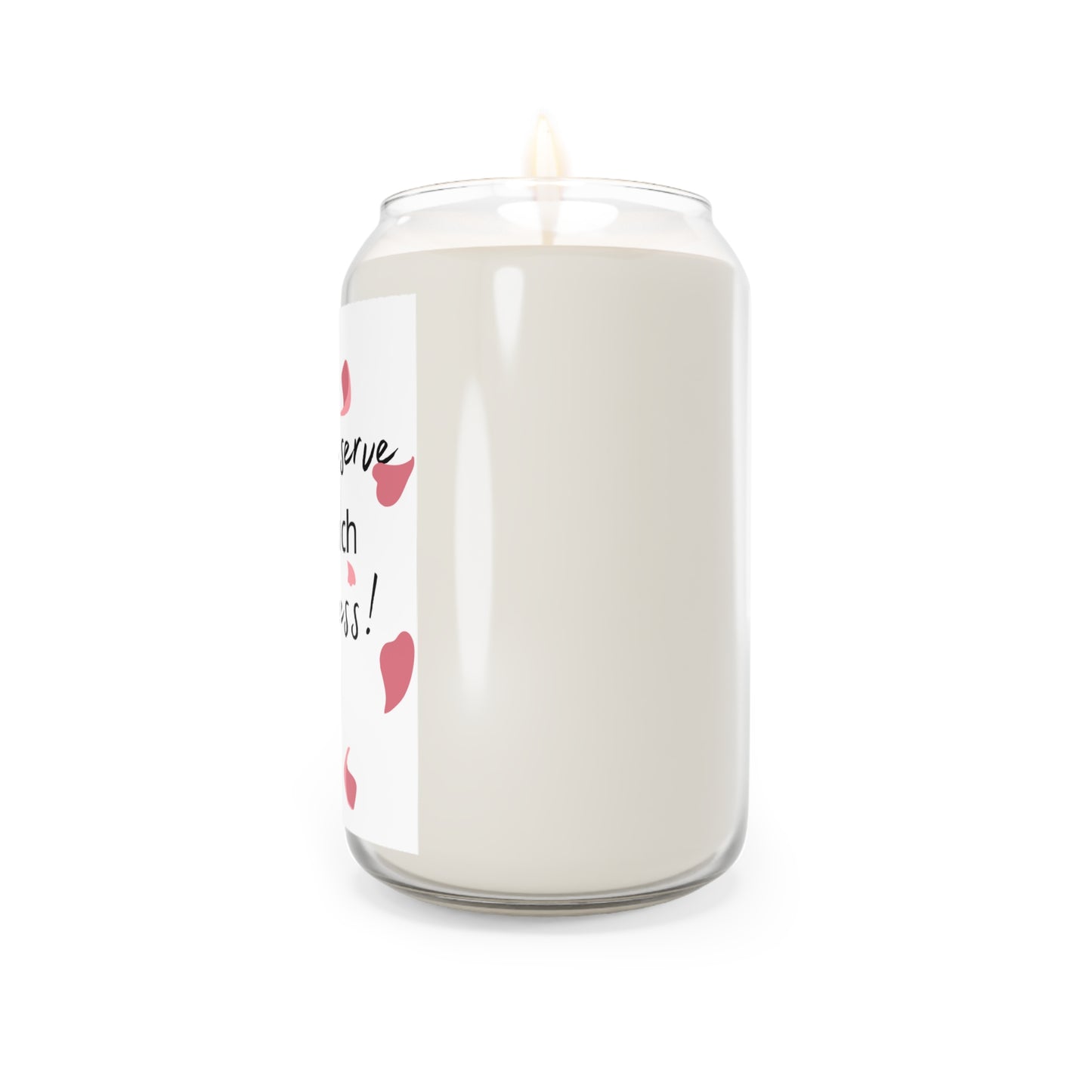 Blissful Scented Candle - You Deserve So Much Happiness! | Gift for Her, Home Decor, Relaxation, Self-Care, Birthday Present